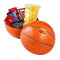 Large Themed Tin Banks - 1 Bag of Butter Popcorn & 5 Assorted Candies